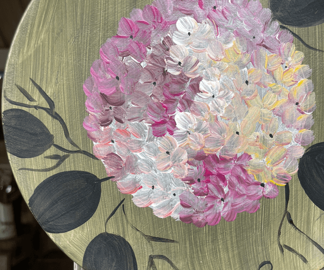 Tête d’hortensia 
